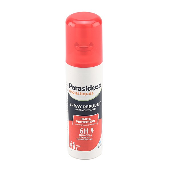 Parasidose Spray répulsif moustiques Zones tropicales