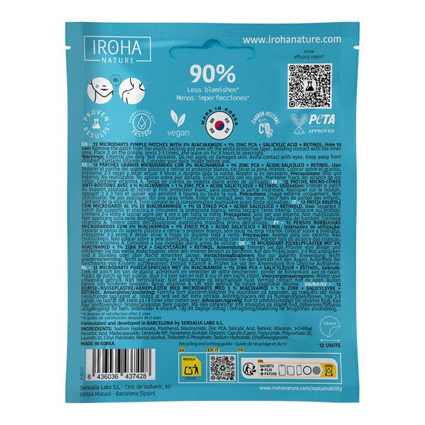 Iroha Nature Patch bouton micro cônes