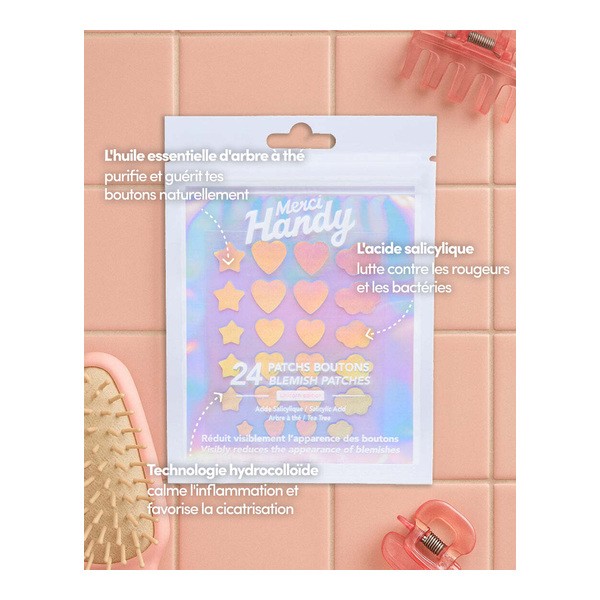 Merci Handy Patch bouton