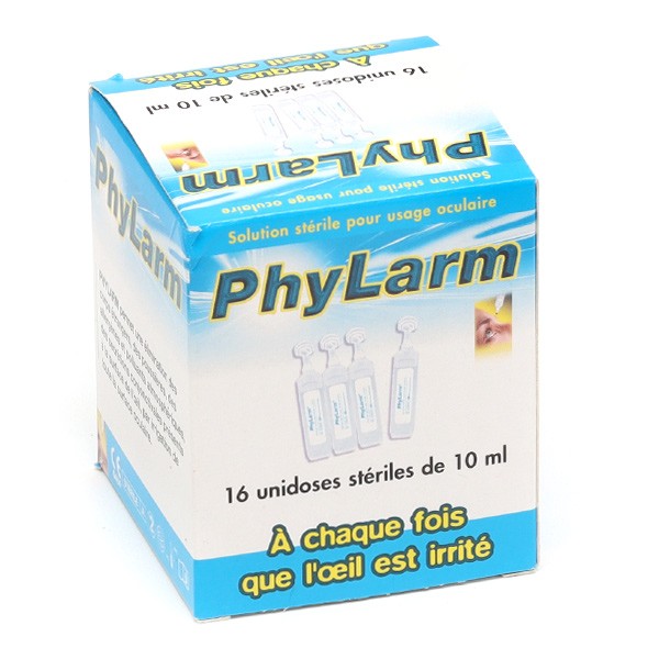 Phylarm solution ophtalmique unidoses