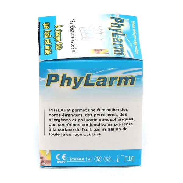 Phylarm solution ophtalmique unidoses