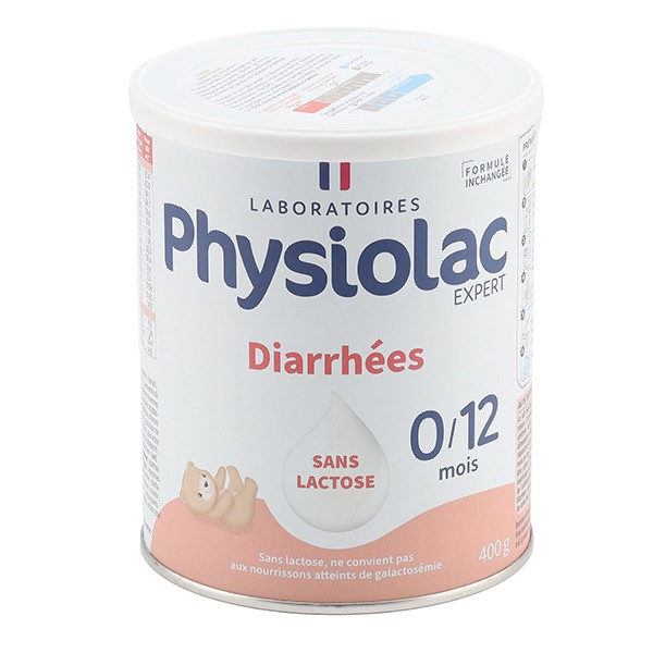 Physiolac Diarrhées bébé 0 à 12 mois - Lait sans lactose