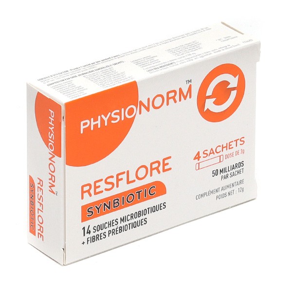 Physionorm Resflore Synbiotic sachets