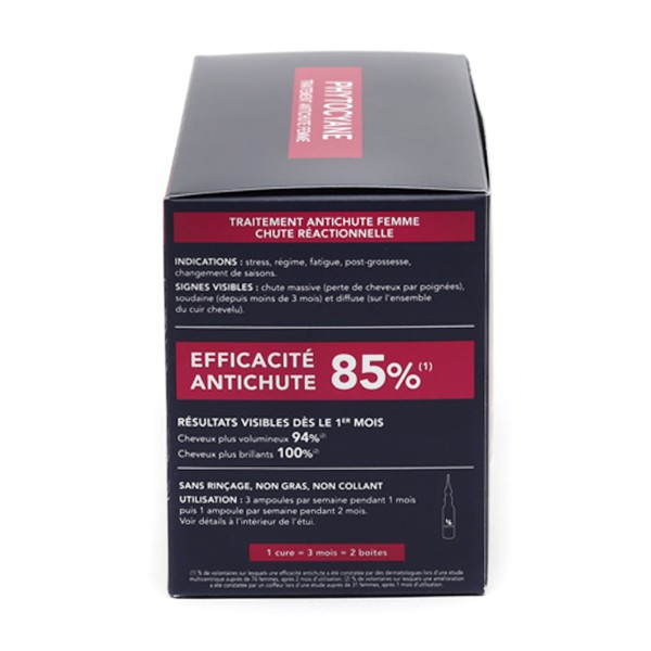 Phytocyane traitement antichute femme ampoules