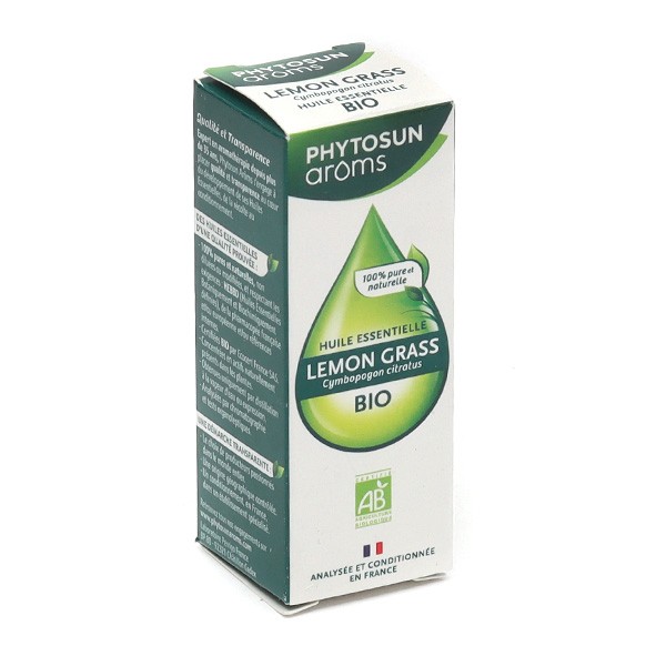 Phytosun Arôms huile essentielle Lemongrass Bio