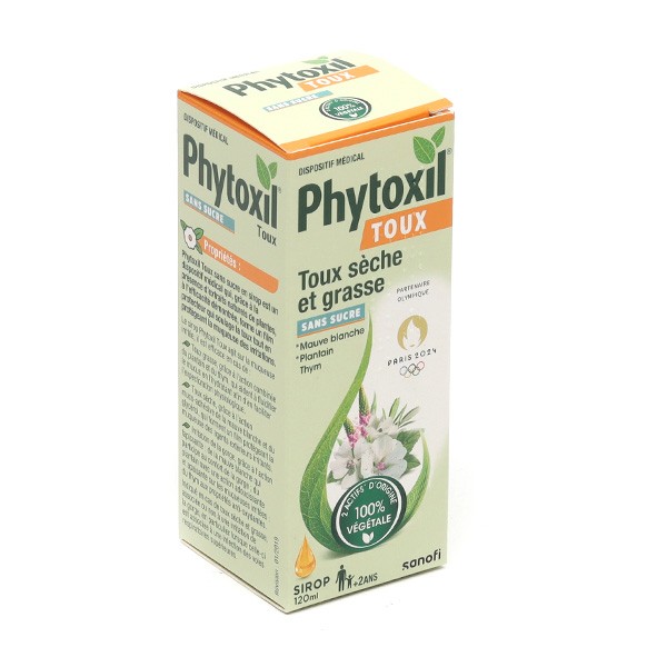 Phytoxil toux sirop sans sucre