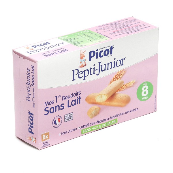 Picot Pepti-Junior Mes 1ers boudoirs sans lait dès 8 mois - Repas bébé