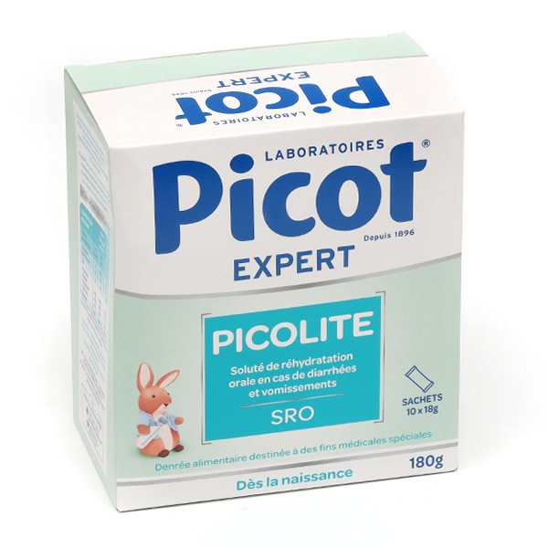Picot Expert Picolite soluté de réhydratation orale sachets