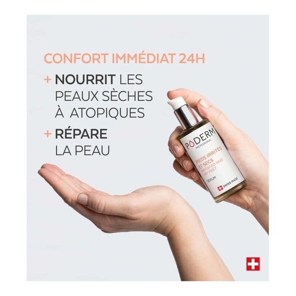 Poderm Sérum Pieds irrités et secs