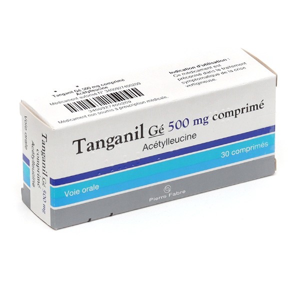 Tanganil Gé 500 mg comprimés