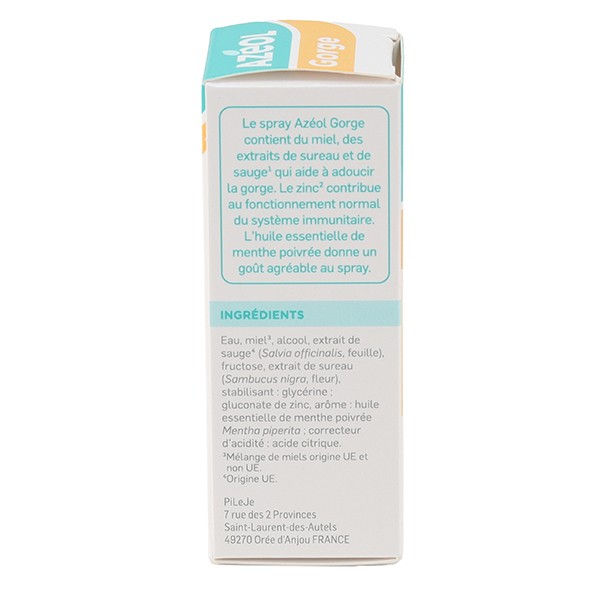 Pileje Azéol spray gorge