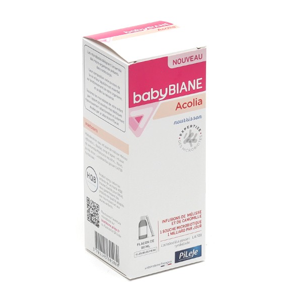 Pileje Babybiane Acolia - Probiotiques bébé - Coliques nourrisson