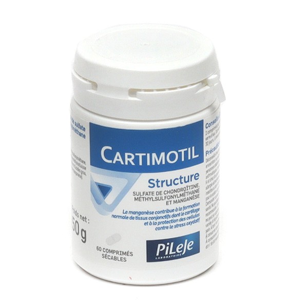 Cartimotil Structure comprimé Pileje