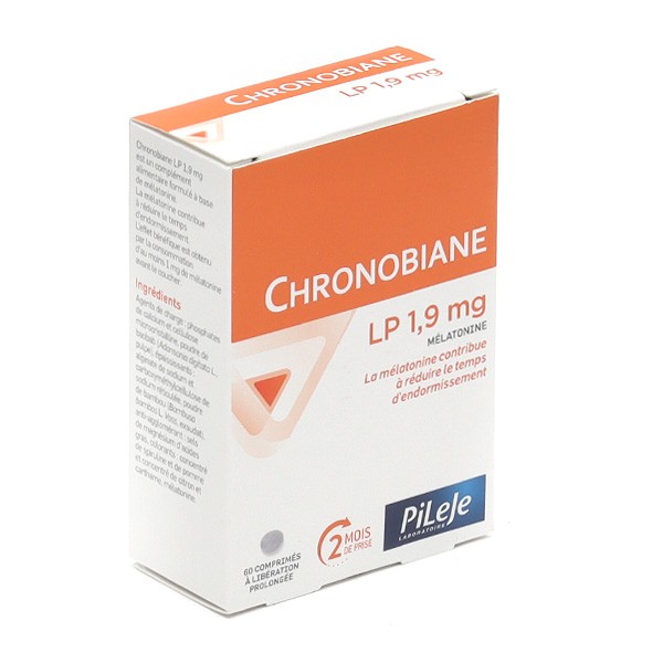 Pileje Chronobiane LP 1,9 mg comprimés