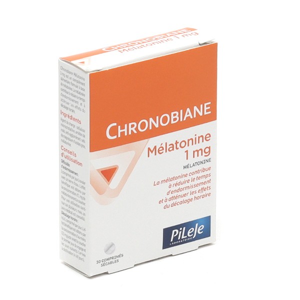 Pileje Chronobiane Mélatonine 1 mg comprimés
