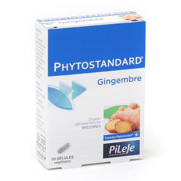 Pileje Phytostandard gingembre gélules