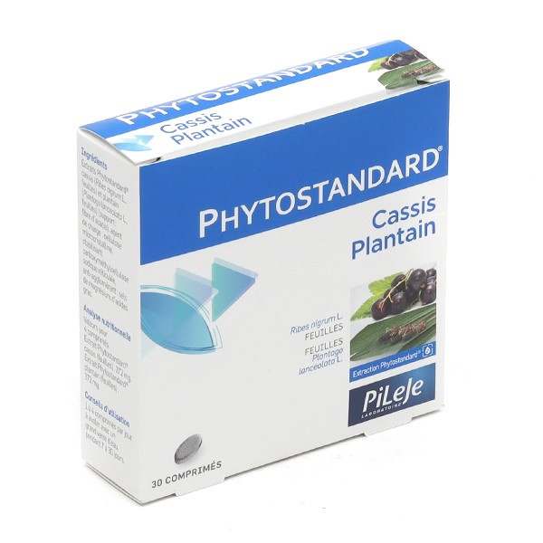 Pileje Phytostandard Cassis Plantain comprimés