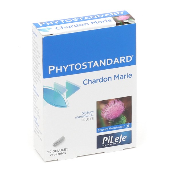 Pileje Phytostandard chardon marie Bio gélules