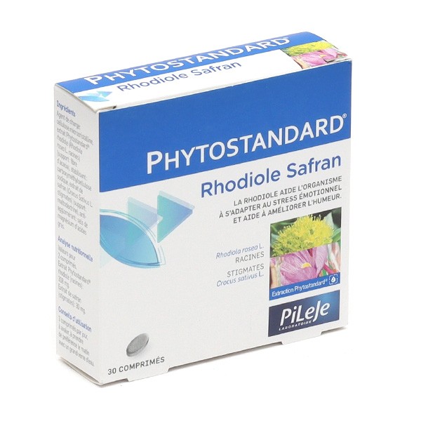 Pileje Phytostandard rhodiole safran comprimés