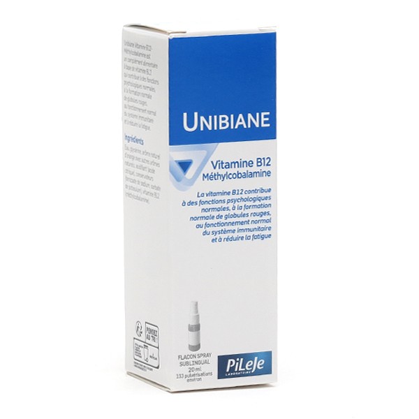 Pileje Unibiane Vitamine B12 spray