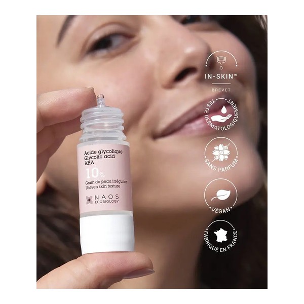 Etat pur Acide Glycolique AHA 10%