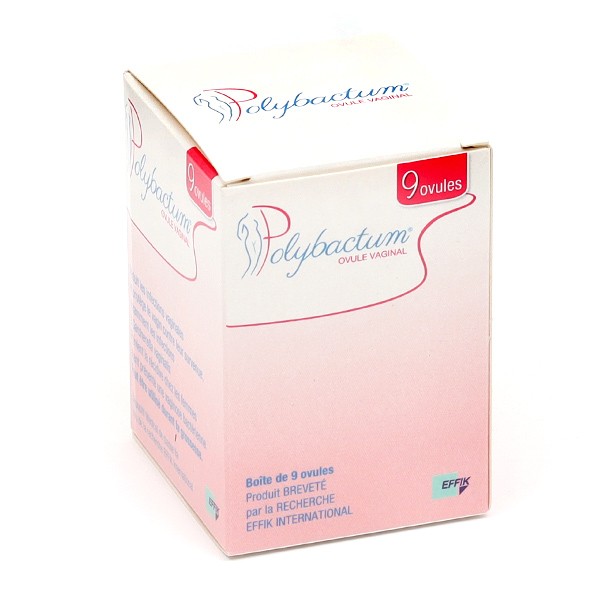Polybactum Ovule vaginal - Hygiène intime - Infections vaginales