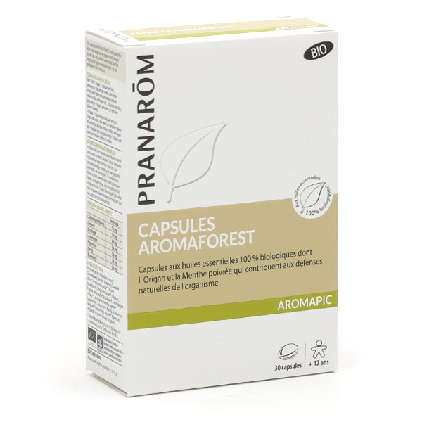 Pranarom Aromapic Aromaforest Bio capsules