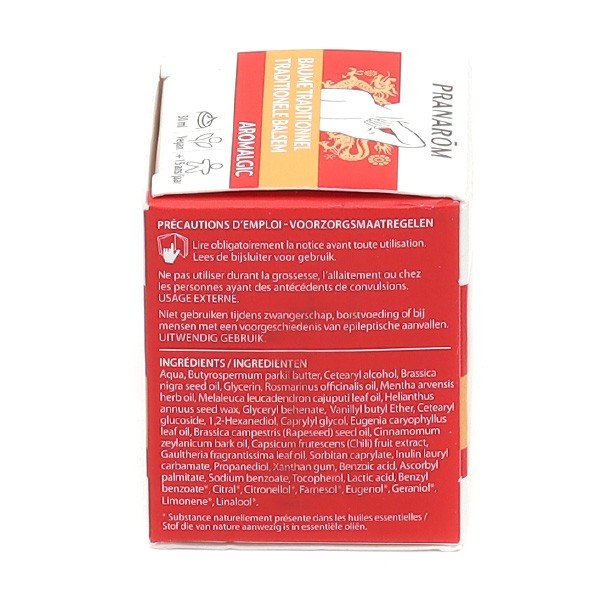 Pranarom Aromalgic Baume traditionnel