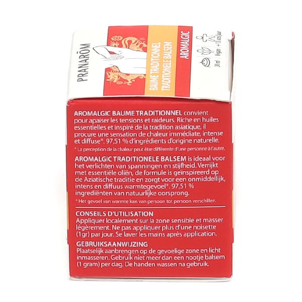 Pranarom Aromalgic Baume traditionnel