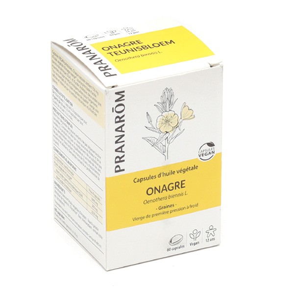 Pranarom huile végétale Onagre capsules