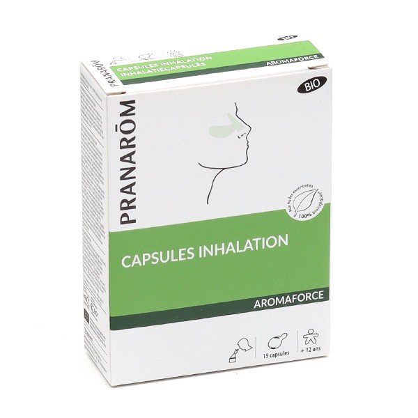 Pranarom Aromaforce capsules Inhalation Bio
