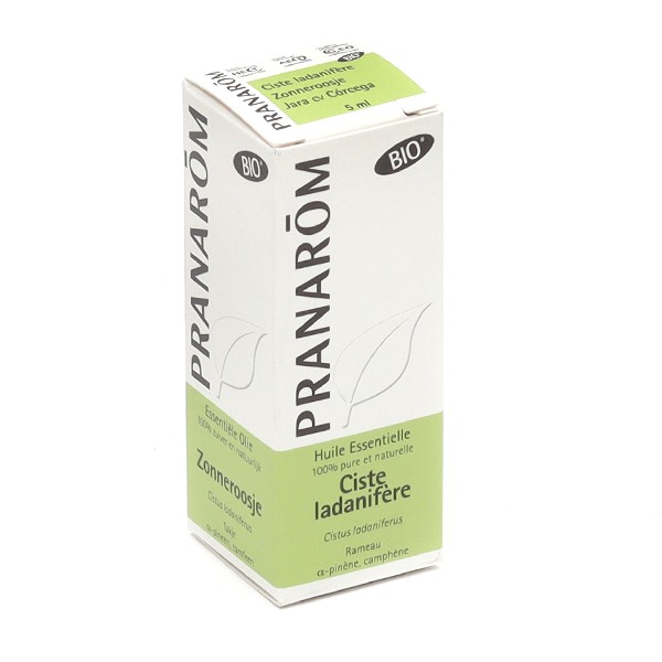 Pranarom huile essentielle de Ciste ladanifère Bio