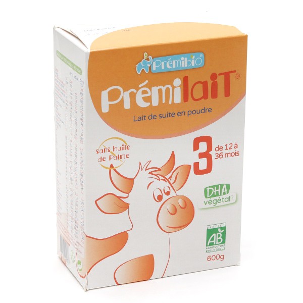 Premibio Prémilait lait 3e âge