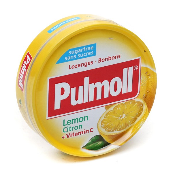 Pulmoll citron pastilles sans sucres
