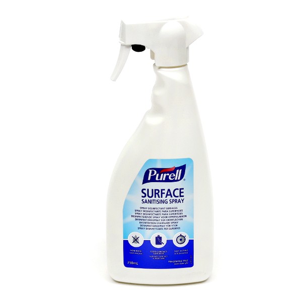 Spray désinfectant surfaces Purell