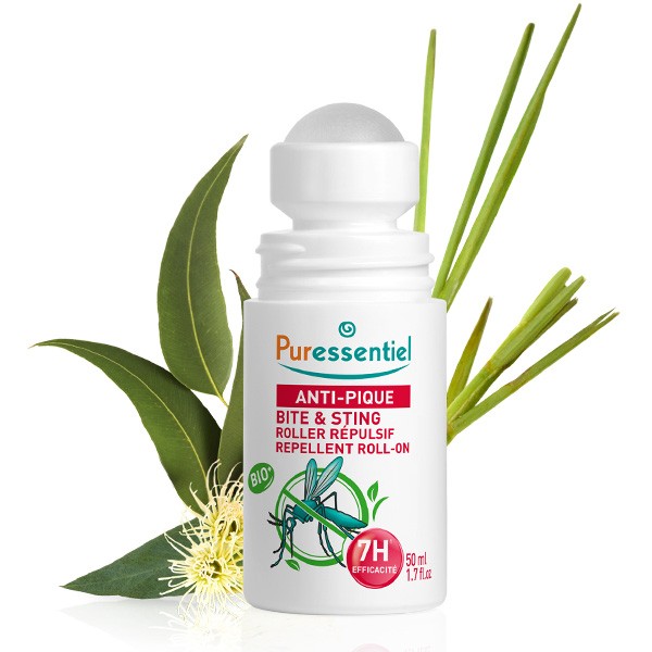 Puressentiel Anti pique roller répulsif visage & corps Bio