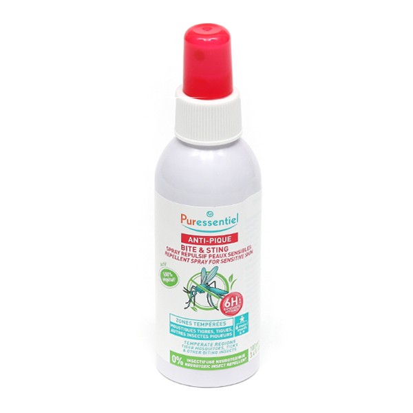 Puressentiel Anti Pique spray répulsif peaux sensibles