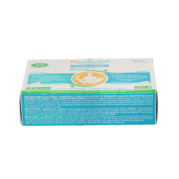 Puressentiel Aroma Stress Duo Stress+ gélules