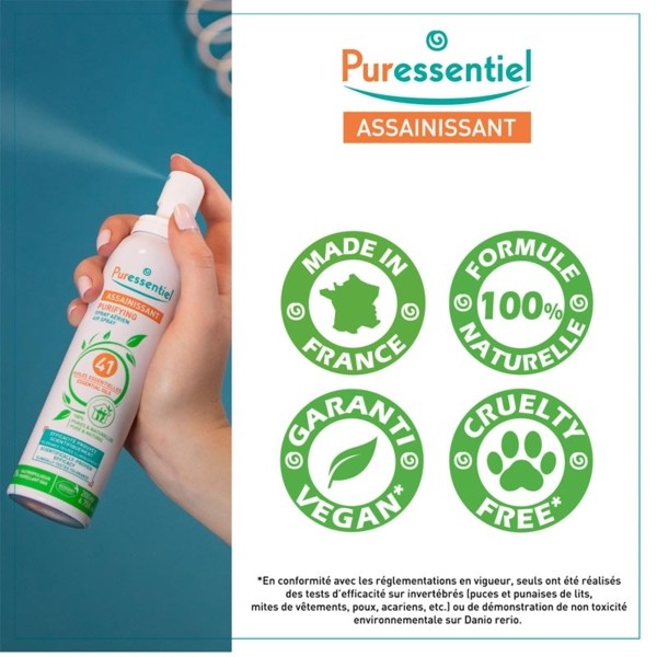 Puressentiel Assainissant Spray Aérien, lot de spray de 500ml - La  Pharmacie de Pierre