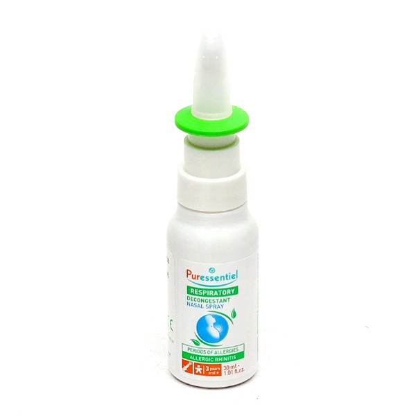 Puressentiel Respiratoire spray nasal décongestionnant Bio - Rhume