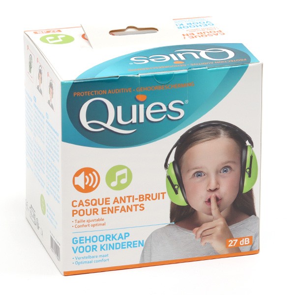 Casque anti bruit pour enfants Quies - Protection auditive - Oreilles