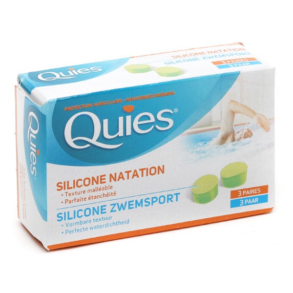 Quies Protection Auditive silicone natation