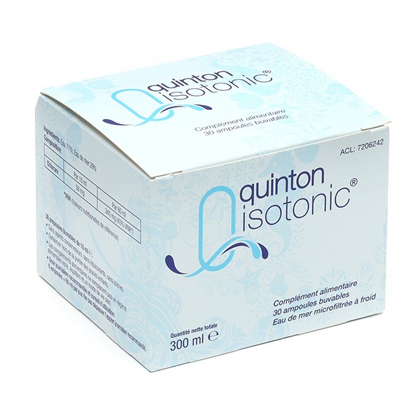 Quinton Isotonic ampoules - Troubles digestifs - Digestion