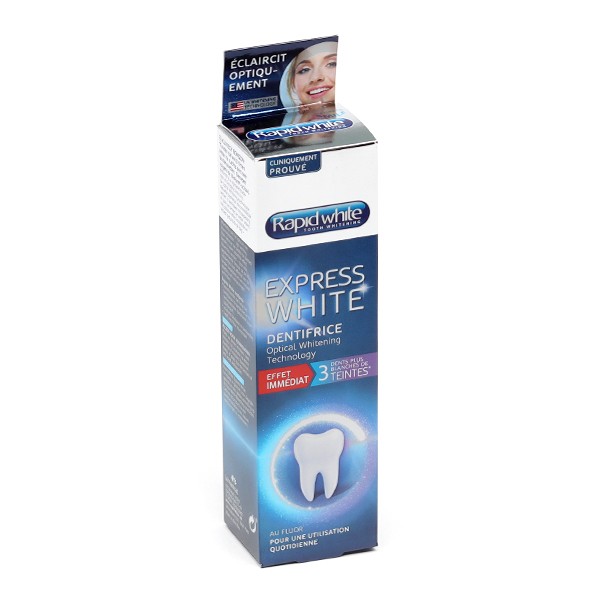 Rapid White Express White dentifrice