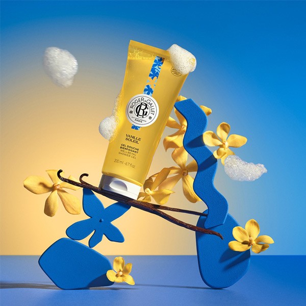 Roger et Gallet gel douche bienfaisant Vanille Soleil
