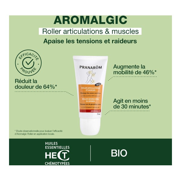 Pranarom Aromalgic roller de massage