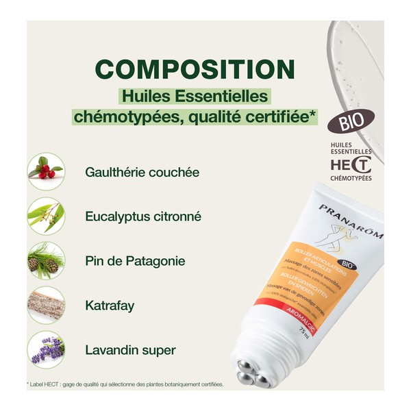 Pranarom Aromalgic roller de massage