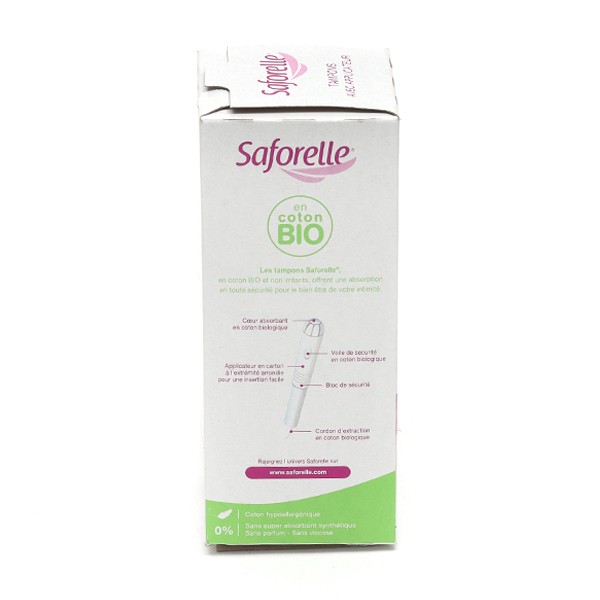 Nett 100% Coton Bio Tampons Avec Applicateur Compact Normal 16 Tampons
