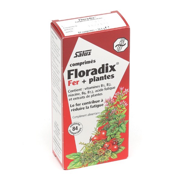 Floradix Fer et Plantes comprimés
