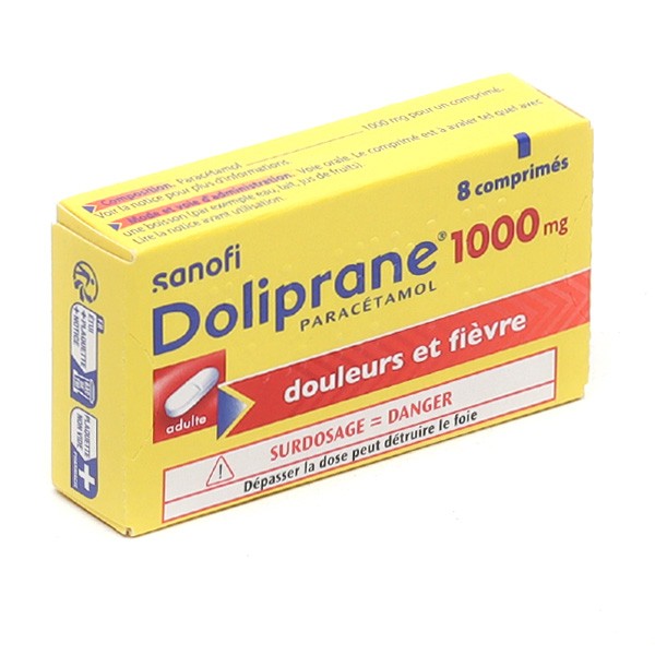 Doliprane 1000 mg comprimé